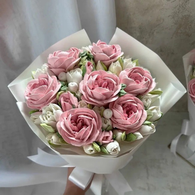 Букет цветов "Букет из зефира №1"