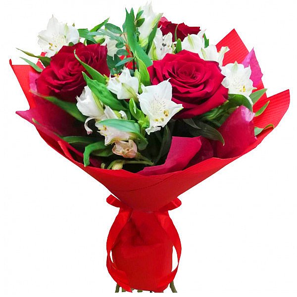 Букет цветов "Колибри"